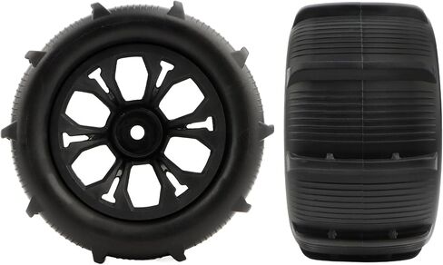 9522-5 RC Car 30-ZJ11 Paddle Tires RC Car Replacement Spare Parts Compatible with 1/14 Scale 9522-5 Trucks in Saudi Arabia
