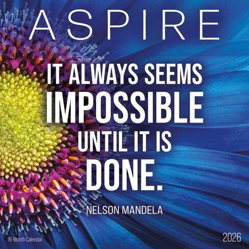 Carousel Calendars, Aspire 2026 Wall Calendar in Saudi Arabia