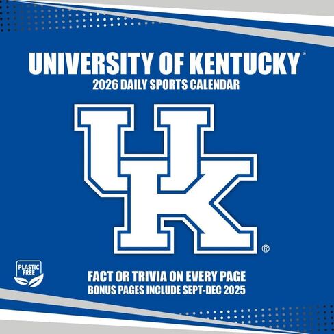 Kentucky Wildcats 2026 Box Calendar (26998053011) in Saudi Arabia