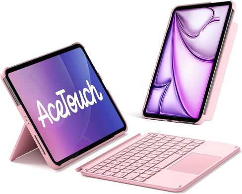 Inateck for iPad 10th Generation Case with Keyboard,Ultralight iPad Keyboard Case for iPad 10 Gen,iPad Air 6 2024,iPad Air 5/4 10.9",iPad Pro 11 4/3/2/1,Detachable Keyboard with Touchpad, KB04122 Gray in Kuwait