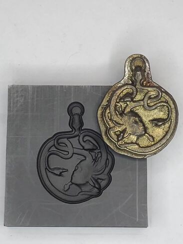 Graphite Mold Medusa This Mold is Ideal for Casting a 3D Image. Works Great with Gold, Silver, Copper, Aluminum, Tin, and Other Precious and Non-Precious Metals. As Well as Pressing Glass. Ingot in Saudi Arabia