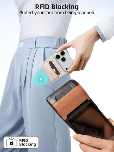 Miroddi for Magsafe Wallet Phone Magnetic Wallet Fit 4 Cards Holder for iPhone 16 15 14 13 12 Series Leather Magnet Wallet 3 Cash Holder Ultra-Thin Magnetic Wallet RFID, Carbon Fiber Black in Kuwait