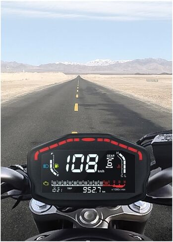 Motorcycle Speedometer Motorcycle Universal Tachometer Digital Tachometer Gauge Tachometer Dual Tachometer Odometer Instrument Panel in Saudi Arabia