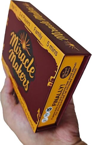 Miracle Makers Card Game | Christian-Themed, No Biblical Knowledge Required | Non-Denominational Fun | Ages 7+, 2–4 Players | Faith-based Gift | Great for Homeschool, Sunday School & Family Game Night in Saudi Arabia