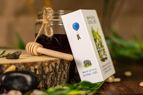 Luxury Hundred Acre Wood Themed Deck of Playing Cards – Premium, Collectible Card Set Gift for Adults and Card Game Enthusiasts. Gold Edging, Custom Design Cards With Magnetic Flip Box Deck of Cards. in Saudi Arabia