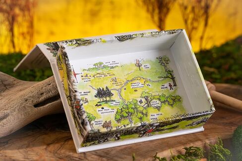 Luxury Hundred Acre Wood Themed Deck of Playing Cards – Premium, Collectible Card Set Gift for Adults and Card Game Enthusiasts. Gold Edging, Custom Design Cards With Magnetic Flip Box Deck of Cards. in Saudi Arabia