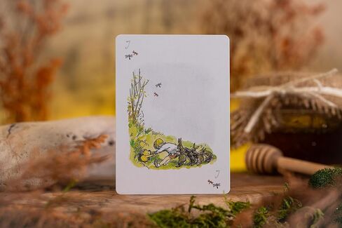Luxury Hundred Acre Wood Themed Deck of Playing Cards – Premium, Collectible Card Set Gift for Adults and Card Game Enthusiasts. Gold Edging, Custom Design Cards With Magnetic Flip Box Deck of Cards. in Saudi Arabia