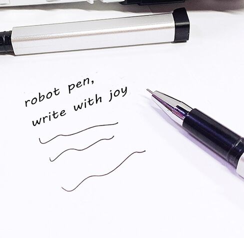 2-Pack Transformable Robot Pens,Foldable Action Figure Design with Black Ink, Creative Pen for Students, Cool Writing Supplies & Collectible Novelty Gift(Random Colors) in Kuwait