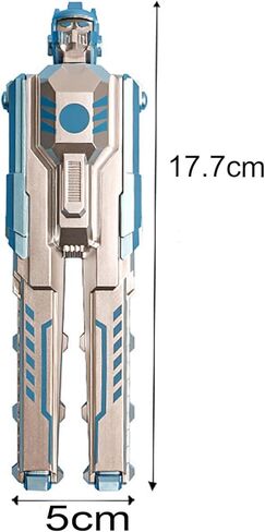 2-Pack Transformable Robot Pens,Foldable Action Figure Design with Black Ink, Creative Pen for Students, Cool Writing Supplies & Collectible Novelty Gift(Random Colors) in Kuwait