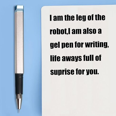 2-Pack Transformable Robot Pens,Foldable Action Figure Design with Black Ink, Creative Pen for Students, Cool Writing Supplies & Collectible Novelty Gift(Random Colors) in Kuwait