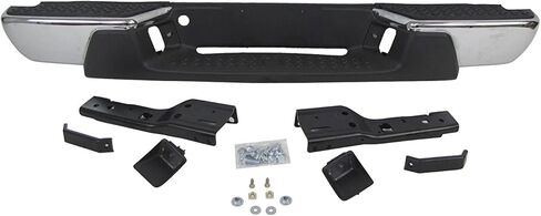 MBI AUTO - Chrome, Steel Rear Bumper Assembly Compatible with 2008-2012 Chevy Colorado & GMC Canyon Pickup 08-12, GM1103156 in Saudi Arabia