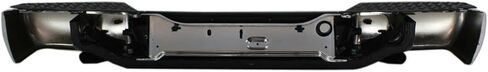 MBI AUTO - Chrome, Steel Rear Bumper Assembly Compatible with 2008-2012 Chevy Colorado & GMC Canyon Pickup 08-12, GM1103156 in Saudi Arabia