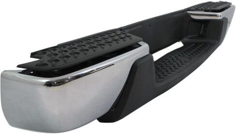 MBI AUTO - Chrome, Steel Rear Bumper Assembly Compatible with 2008-2012 Chevy Colorado & GMC Canyon Pickup 08-12, GM1103156 in Saudi Arabia