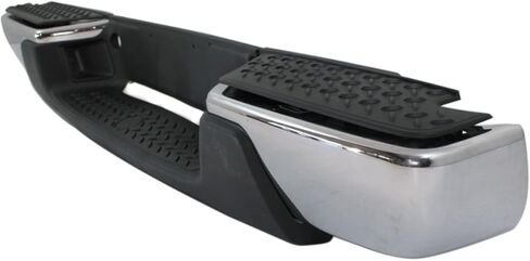 MBI AUTO - Chrome, Steel Rear Bumper Assembly Compatible with 2008-2012 Chevy Colorado & GMC Canyon Pickup 08-12, GM1103156 in Saudi Arabia
