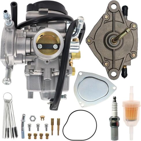 13200-20B01 المكربن ​​كارب لسوزوكي LT-F250 LTF250 Quadrunner 250 2X4 4X4 2000 2001 2002 LTF300F 4X4 مع مطابقة مضخة الوقود استبدال ل 13200-20B00 in Saudi Arabia