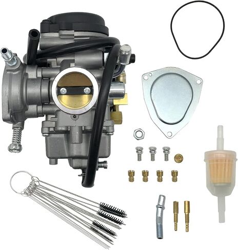 13200-20B01 المكربن ​​كارب لسوزوكي LT-F250 LTF250 Quadrunner 250 2X4 4X4 2000 2001 2002 LTF300F 4X4 مع مطابقة مضخة الوقود استبدال ل 13200-20B00 in Saudi Arabia