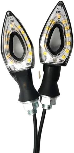 Wind Deflector for Motorbike 12V Heart-Shaped Turn Signal for Citycoco Motorcycle Modified Accessories Parts in Saudi Arabia