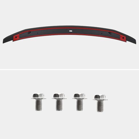 Spec-D Tuning Matte Black GT Style ABS Rear Trunk Spoiler for 2010-2014 Ford Mustang Models in Saudi Arabia