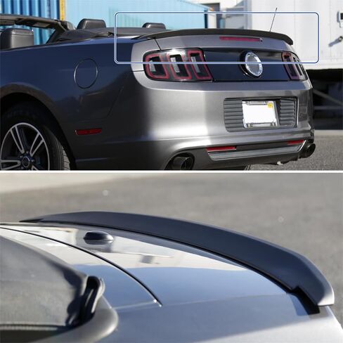 Spec-D Tuning Matte Black GT Style ABS Rear Trunk Spoiler for 2010-2014 Ford Mustang Models in Saudi Arabia