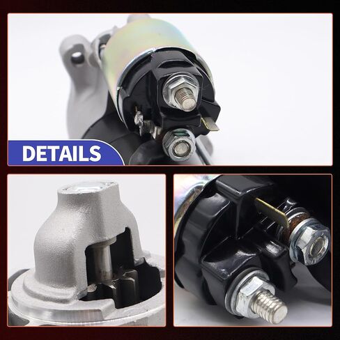 HiSport Starter Motor 17950N Compatible with Dodge Dakota 2006-2010, Durango 2006-09, Ram 1500 Pickup 2006-2010, Ram 1500 2011-2013, Ram Dakota 2011, Replacement for Mitsubishi Raider 2006-2009 in Saudi Arabia