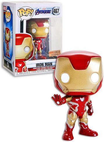 فانكو بوب! Marvel Avengers: شخصية Endgame Iron Man الحصرية المصنوعة من الفينيل ذات الرأس الفقاعي in Kuwait