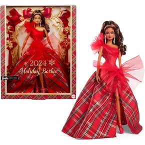 Barbie HRM63 Merry Christmas Doll Brown in Saudi Arabia