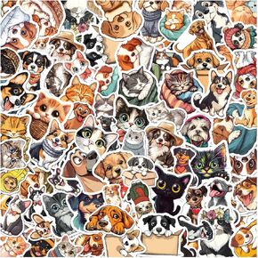 مجموعة ملصقات بطريق لطيفة مكونة من 108 قطع من الفينيل مقاومة للماء للأطفال والمراهقين وزجاجات مياه لسكرابوكينغ ومذكرات الكمبيوتر المحمول واللوازم المدرسية الإبداعية والمرح والدراجة والهاتف in Kuwait