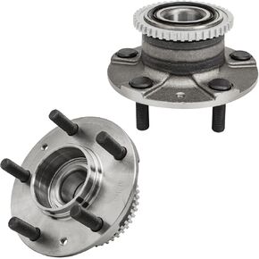 محور ديترويت - قطعتان من محاور محمل العجلات الخلفية لـ 1998 1999 2000 2001 2002 Mazda 626 [نماذج ABS]، استبدال مجموعة محمل العجلات والمحاور in Kuwait