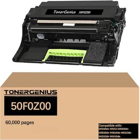 وحدة التصوير 50F0Z00 لوحدة الطبل MS310 المتوافقة مع وحدة التصوير Lexmark MS310dn MS312 MS410dn MS510dn MS610dn MS312dn MS315dn MS415dn، حزمة واحدة in Kuwait