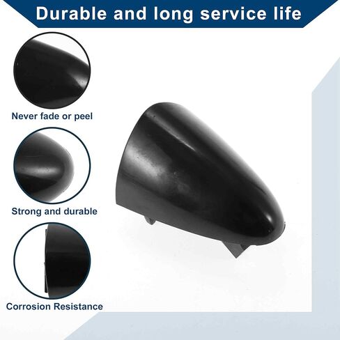 Front Right Exterior Door Handle Cover for Kia Optima 2011-2016 No.826622T000 Lock Bezel Cover Cap Black in Saudi Arabia