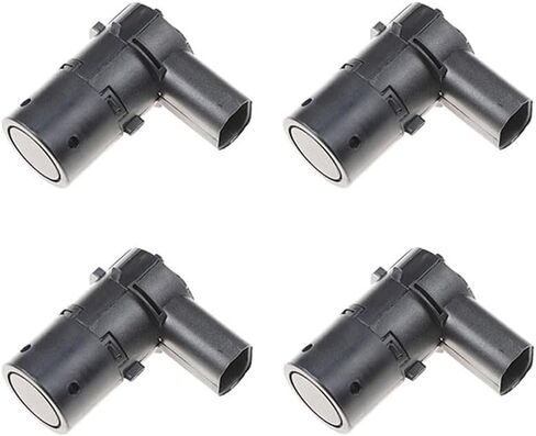 4 PCS Front/Rear PDC Parking Sensor for BMW E39 E53 E60 E61 E64 E65 E83 R50 R52 R53 525i 530i 540i M5 X5 Z4 66206989068 989068(Black) in Saudi Arabia