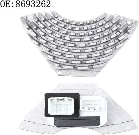 Heater Blower Motor Fan Resistor Replace Compatible with Volvo S60 1999-2009 S70 S80 V70 XC70 XC90 8693262 9171541 in Saudi Arabia