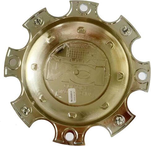 غطاء مركز العجلة لغطاء مركز العجلة ION 8 Lug C1016701C-F 11751765F-1 (لغطاء واحد)، فضي in Kuwait