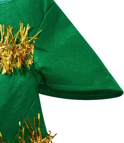 زي شجرة عيد الميلاد للأطفال الصغار الأولاد والبنات زي شجرة عيد الميلاد زي قزم زي الحفلات التنكرية هدايا الزي in Kuwait