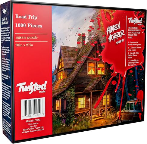 Hidden Horror Series: The Forest Friends, 1000 Piece Adult Jigsaw Puzzle, Halloween Puzzle, A Scare for Those Who Dare in Saudi Arabia