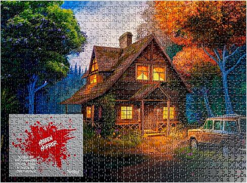 Hidden Horror Series: The Forest Friends, 1000 Piece Adult Jigsaw Puzzle, Halloween Puzzle, A Scare for Those Who Dare in Saudi Arabia