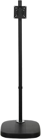 Movable floor-standing monitor stand with adjustable aluminum alloy(Blackanddull) in Saudi Arabia