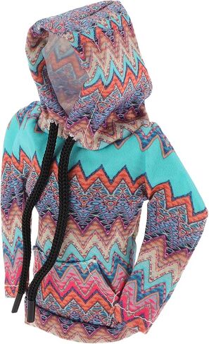 1 Pc Universal Gear Shift Knob Cover Automotive Manual Stick Shifting Handle Protector Hoodie Style Pink,Deep Blue,Light Blue Polyester in Saudi Arabia