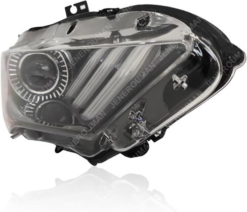مصباح أمامي LED كامل لموستانج متوافق مع 2018 2019 2020 2021 2022 2023 فورد موستانج شيلبي GT EcoBoost زوج من المصابيح الأمامية DRL (يسار ويمين) in Kuwait