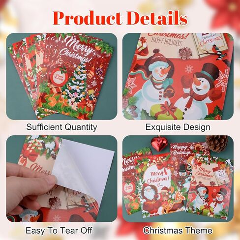 45Pcs Merry Christmas Wine Bottle Labels 9 Designs Vintage Christmas Wine Bottle Stickers Drinks Wrappers for Party Favors Decor Supplies in Saudi Arabia