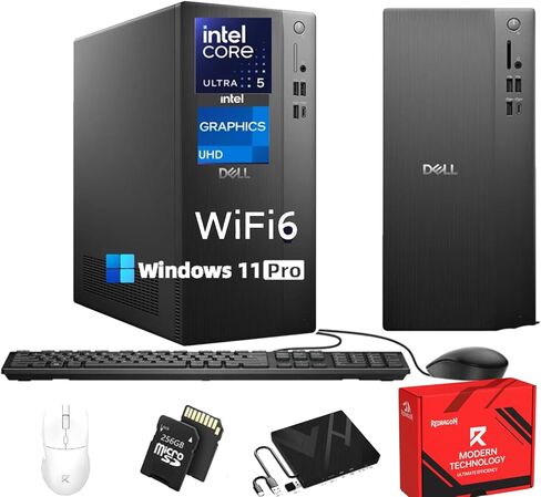 كمبيوتر برجي Dell Vostro 3910، Intel i7-12700K، ذاكرة الوصول العشوائي 32 جيجا، 1 تيرابايت NVMe SSD، رسومات Nvidia Quadro K1200 4 جيجا، منفذ عرض صغير، HDMI، DVD-RW، واي فاي مدمج، BT، Windows 11 Pro، سطح مكتب أسود in Saudi Arabia