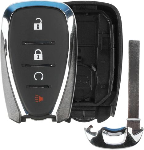 خيار بدون مفتاح تشغيل عن بعد 4btn Key Fob Shell Case لجي إم سي شيفروليه (HYQ4EA) in Saudi Arabia