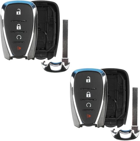 خيار بدون مفتاح تشغيل عن بعد 4btn Key Fob Shell Case لجي إم سي شيفروليه (HYQ4EA) in Saudi Arabia