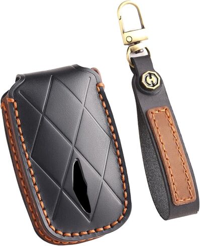 Leather Key Fob Cover Fit for Genesis GV60 GV80 G70 G90 2025 2024 2023 Remote Key Fob Case Protector in Kuwait