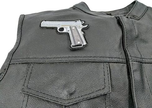 9 Mm Gun Patch - 4x3 inch in Saudi Arabia