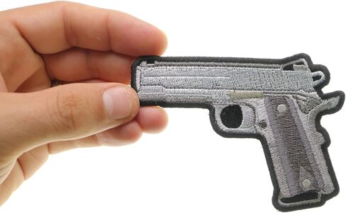 9 Mm Gun Patch - 4x3 inch in Saudi Arabia