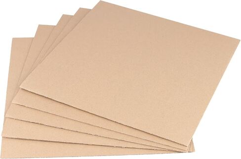 SHEUTSAN Corrugated Cardboard Sheets, 12 x 12 Inches, 60 Pack, Square Packaging Craft Mailing Supplies in Saudi Arabia