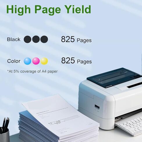 مجموعة خراطيش حبر 903XL متوافقة مع حبر HP 903 XL مع رقاقة تعمل لطابعات HP OfficeJet 6950 6960 6961 6963 6964 6965 6966 6968 6970 6971 6974 6975 6976 6978 6979 in Kuwait