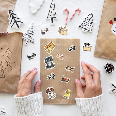 مجموعة ملصقات بطريق لطيفة مكونة من 108 قطع من الفينيل مقاومة للماء للأطفال والمراهقين وزجاجات مياه لسكرابوكينغ ومذكرات الكمبيوتر المحمول واللوازم المدرسية الإبداعية والمرح والدراجة والهاتف in Kuwait