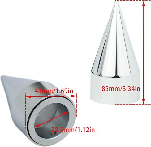 Stealthy Front Axle Nut Covers, Black Axle Nut Caps Fit for Harley Touring Softail Sportster Trike Dyna Heritage Street Glide Road King Road Glide 2002-2025 in Saudi Arabia
